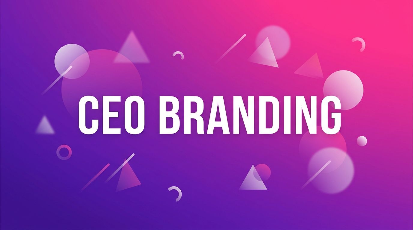 รับทำ CEO Branding สร้างยอดขายออร์แกนิค: 5 ขั้นตอนที่พิสูจน์แล้ว 2026