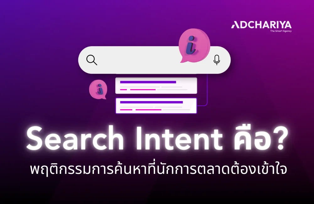 Search Intent คือ? เคล็ดลับทำ SEO ให้ติดหน้าแรก Google ปี 2025
