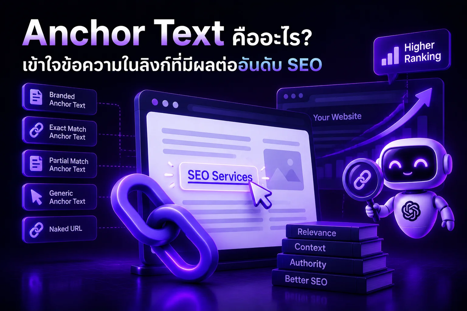 Anchor Text คืออะไร? เข้าใจข้อความในลิงก์ที่มีผลต่ออันดับ SEO